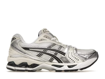Женские беговые кроссовки Asics Gel-Kayano 14, бело-темно-синие