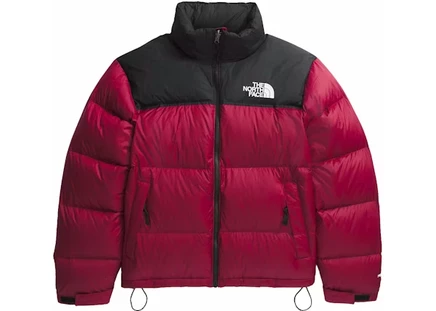 Куртка The North Face 1996 Retro Nuptse 700, бордовая/черная