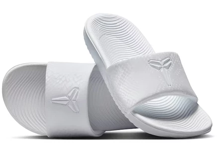 Детские шлепанцы Nike Kobe Kawa Slide, белые
