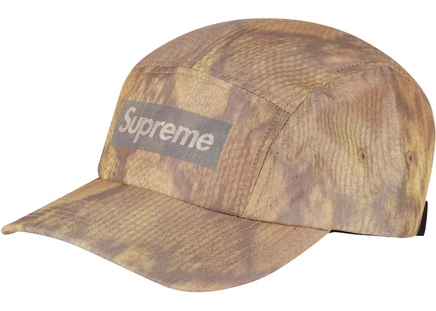Кепка Supreme Jacquard Logo Camp Cap, змеиный принт