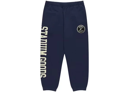 Мужские спортивные штаны Bape x Stadium Goods Sweat, темно-синие