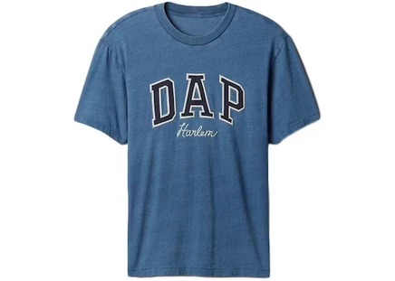 Мужская футболка Gap x DAP Logo, светло-индиговая