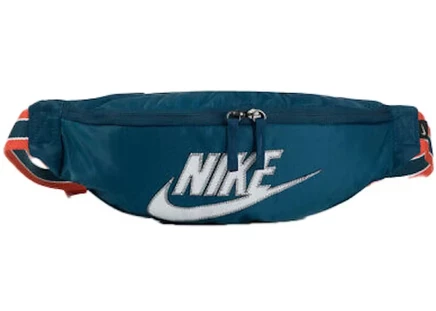 Унисекс поясная сумка Nike Sportswear Heritage, синяя