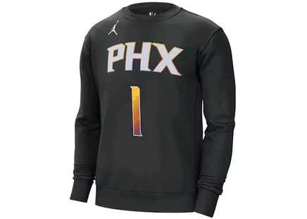 Мужской свитшот Jordan Phoenix Suns Courtside, черный