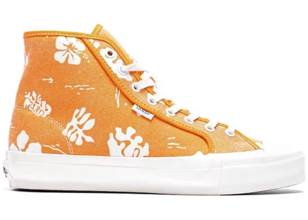 Кеды Vans OG Style 24 LX Hibiscus, персиково-белые