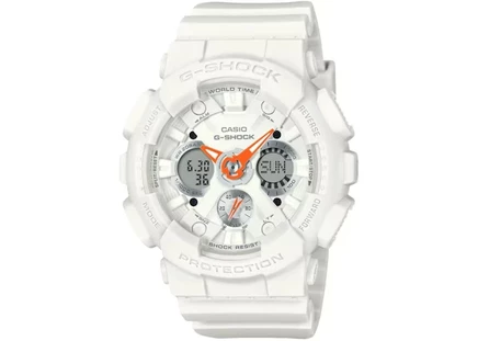 Женские часы Casio G-Shock GMA-S120SA-7A1, 46 мм, белые