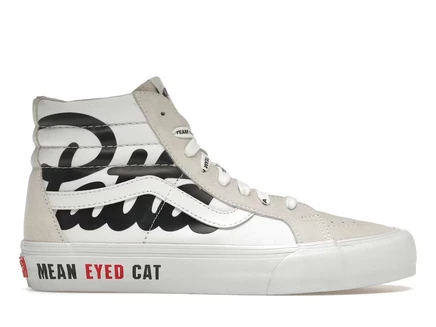 Мужские хайтопы Vans Sk8-Hi Reissue Patta Mean Eyed Cat, белые