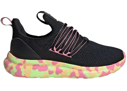 Детские кроссовки adidas Lite Racer Adapt 7.0, чёрно-розовые