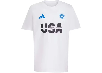 Мужская футболка Adidas USA, белая