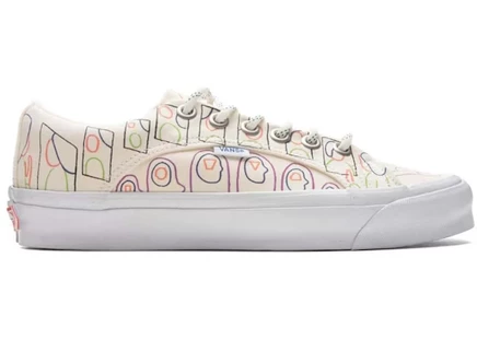 Унисекс кроссовки vans vault og lampin lx, бежевые