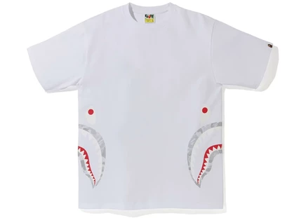 Футболка Bape ABC Dot с отражающим принтом, белая