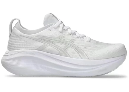 Женские кроссовки Asics Gel-Nimbus 27, белые/ледяно-серые