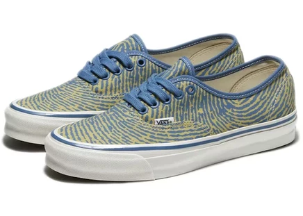 Унисекс кеды Vans Vault OG Authentic LX Salehe Bembury, зелено-голубые
