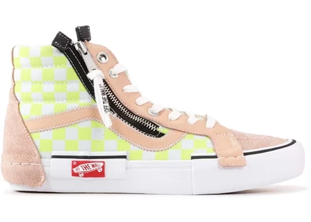 Мужские кеды Vans Sk8-Hi Cap Deconstructed, розовые