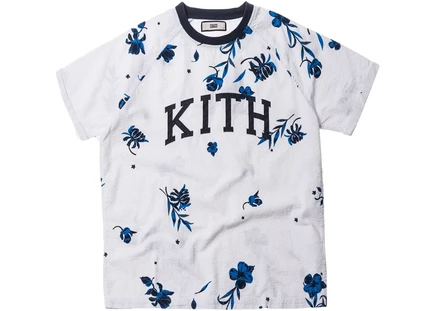 Kith Floral Seersucker Howard Tee Grey grey
