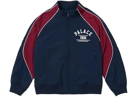 Детская нейлоновая олимпийка Palace x Gap Nylon Track Top, сине-красная