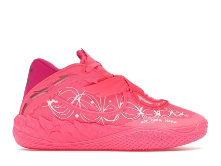 Мужские кроссовки Puma LaMelo Ball MB.05 Suki, розово-белые