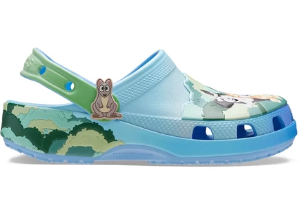 Кроксы Crocs Classic Clog для малышей, сине-мульти