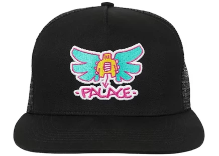Мужская пятипанельная кепка Palace Slap, черная