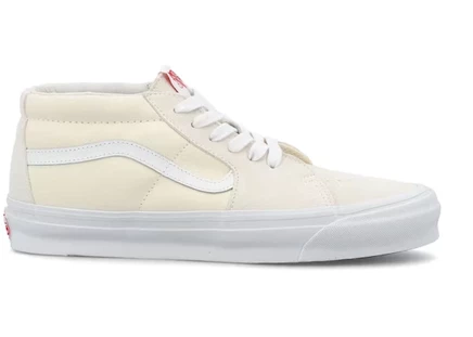 Кроссовки Vans UA OG Sk8-Mid LX, слоновая кость/белые