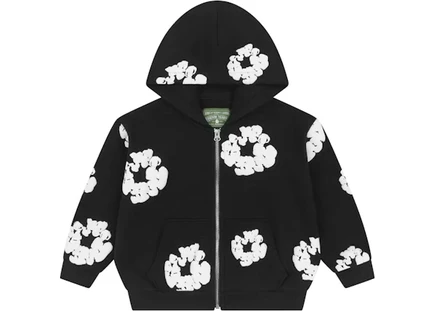 Детское худи Denim Tears Cotton Wreath, черное