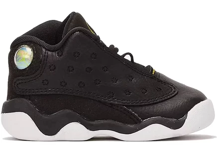 Детские кроссовки Jordan 13 Playoffs (TD), черно-красные