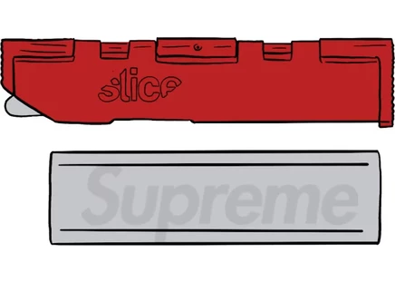 Унисекс резак для коробок Supreme Slice Manual, серебристый