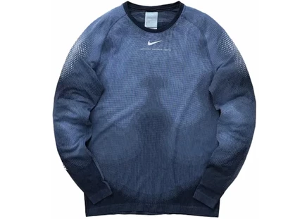 Мужской лонгслив Nike x NOCTA NRG, кобальтовый/темно-синий