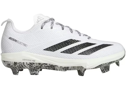 Мужские кроссовки Adidas Adizero Electric 2.0 из ТПУ, белые/черные/серебристые