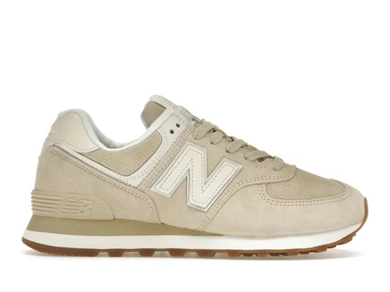 Женские кроссовки New Balance 574 Sandstone, песочно-белые