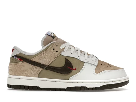Мужские кроссовки Nike Dunk Low Pegasus Pack, бежево-серые