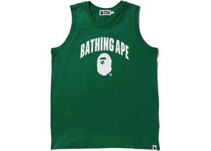 Мужская майка BAPE Bathing Ape, зеленая