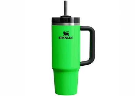 Термокружка Stanley Flowstate Quencher 887 мл, неоново-зеленая