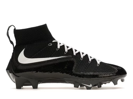 Мужские кроссовки Nike Vapor Edge 360 Untouchable Mid Flyknit, черно-белые