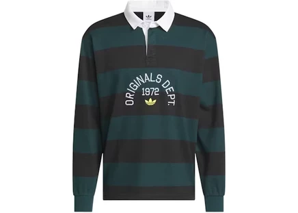 Поло Adidas Dept. Striped, черный Aurora Ivy