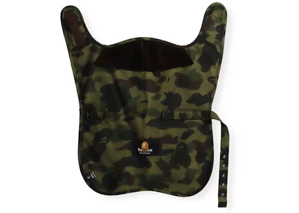 Пальто для собак Bape x Barbour 1st Camo, зеленое