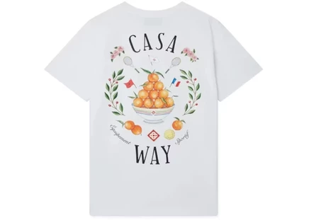 Женская футболка Casablanca Casa Way, белая