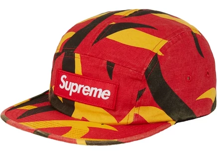 Мужская кепка Supreme Military Camp (FW19), Red Tribal Camo
