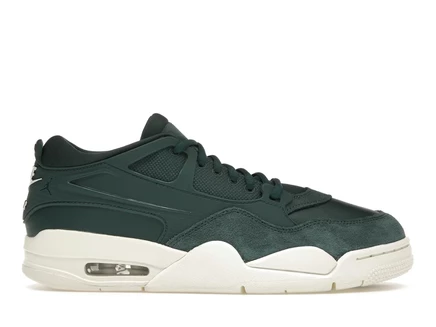 Женские кроссовки Jordan 4 RM Oxidized Green, оксидно-зеленые/белые