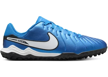 Детские бутсы Nike Tiempo Legend 10 Academy TF, сине-белые