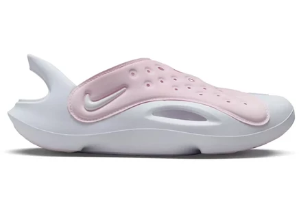 Детские кроссовки Nike Aqua Swoosh (GS), розово-белые