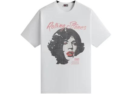 Мужская винтажная футболка KITH Far Away Eyes, белая