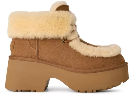 Женские ботинки ugg esmee, каштановые
