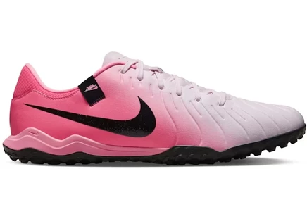 Мужские футбольные бутсы Nike Tiempo Legend 10 Academy TF, розово-черные