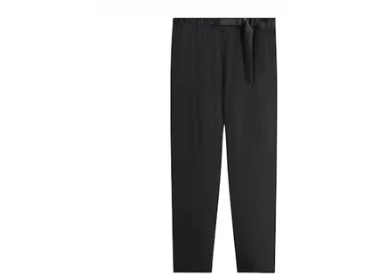 Мужские брюки KITH Belted Callum с ремнем, черные