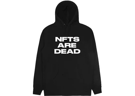 Мужское худи The Hundreds NFTs Are Dead, черное