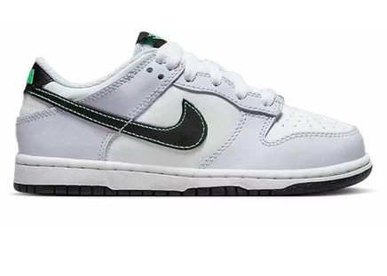 Детские кроссовки Nike Dunk Low GS, бело-черные