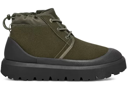 Мужские ботинки Ugg Neumel High Weather Hybrid, темно-зеленые и черные