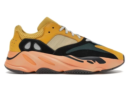 Мужские кроссовки Adidas Yeezy Boost 700 Sun, желто-оранжевые