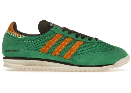 Мужские кроссовки Adidas SL 72 Knit Wales Bonner, зеленые